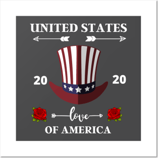 UNITED STATES OF AMERICA Posters and Art